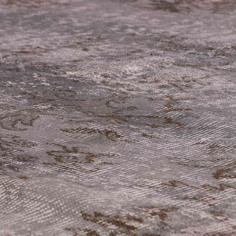 Over-dyed Vintage Hand-Knotted Turkish Rug - 6' 1" x 9' 2" (73" x 110") - K0075555