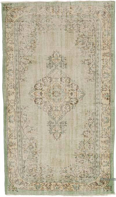Alfombra Vintage Turca Anudada a Mano - 165 cm x 282 cm