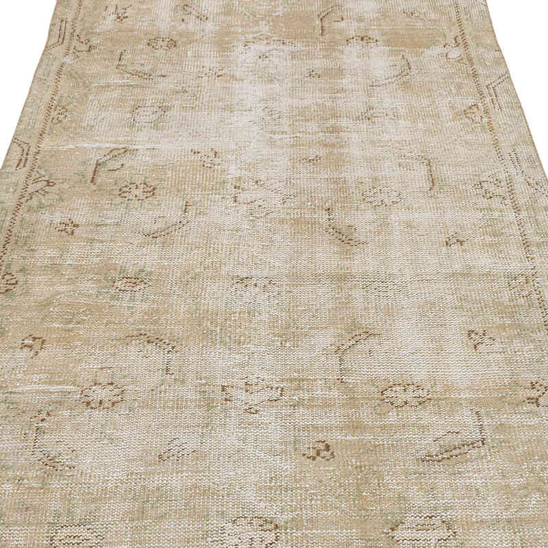 Alfombra Vintage Turca Anudada a Mano - 116 cm x 217 cm - K0075563