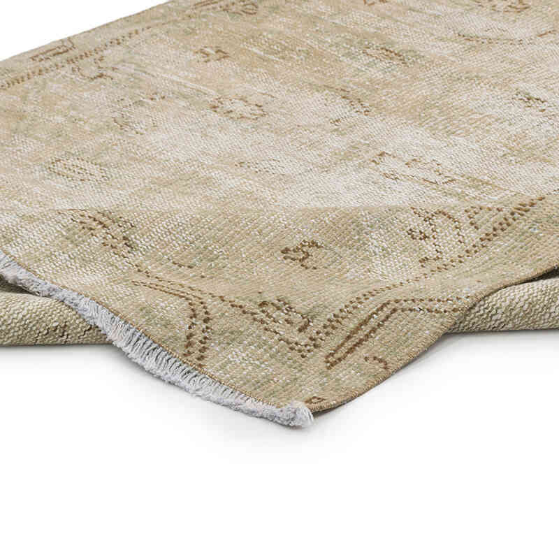 Alfombra Vintage Turca Anudada a Mano - 116 cm x 217 cm - K0075563