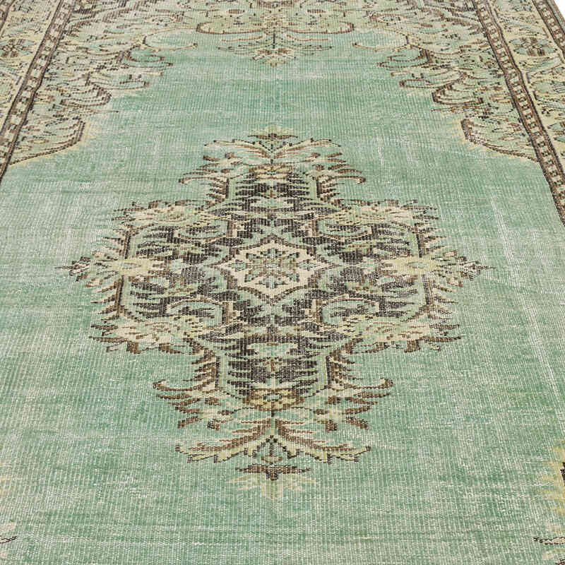 Alfombra Vintage Turca Anudada a Mano - 178 cm x 265 cm - K0075564