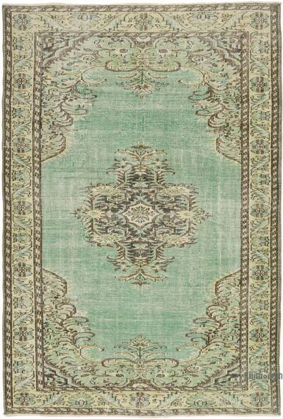 Alfombra Vintage Turca Anudada a Mano - 178 cm x 265 cm