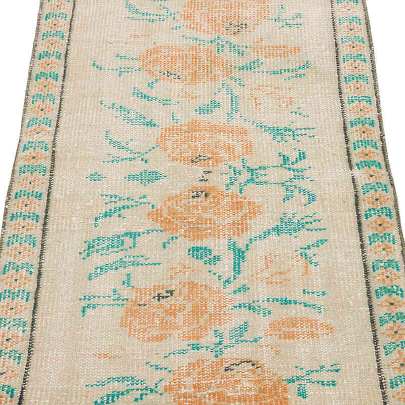 Vintage Turkish Hand-Knotted Rug - 2' 4" x 3' 7" (28" x 43") - K0075567