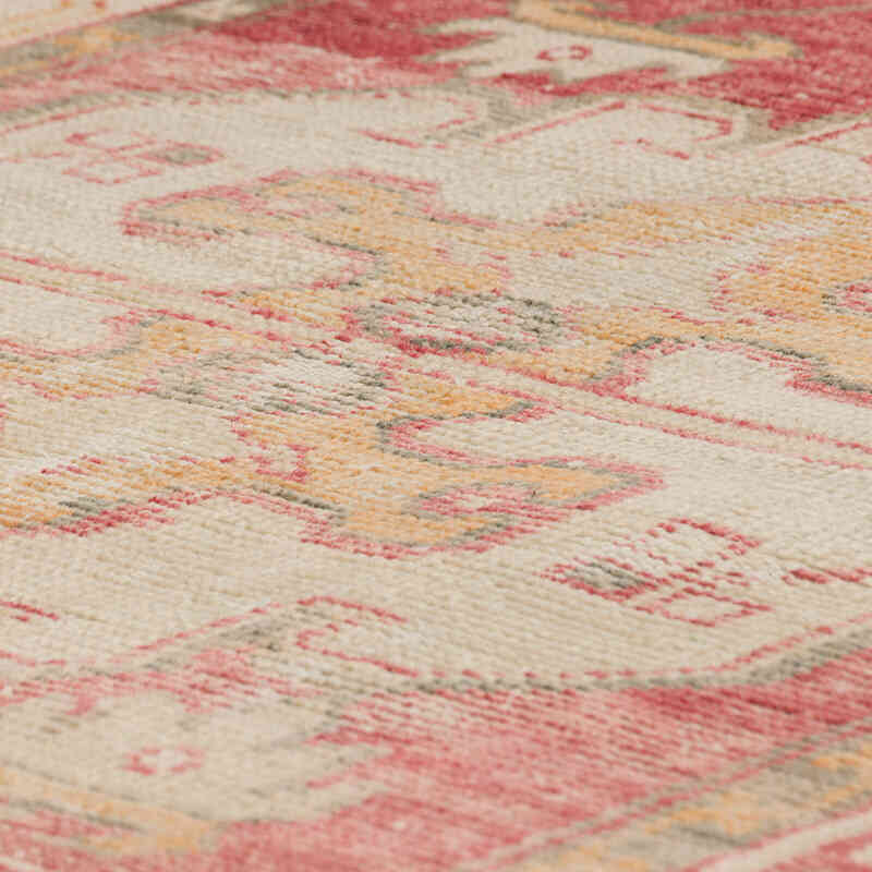 Alfombra Vintage Turca Anudada a Mano - 77 cm x 148 cm - K0075568