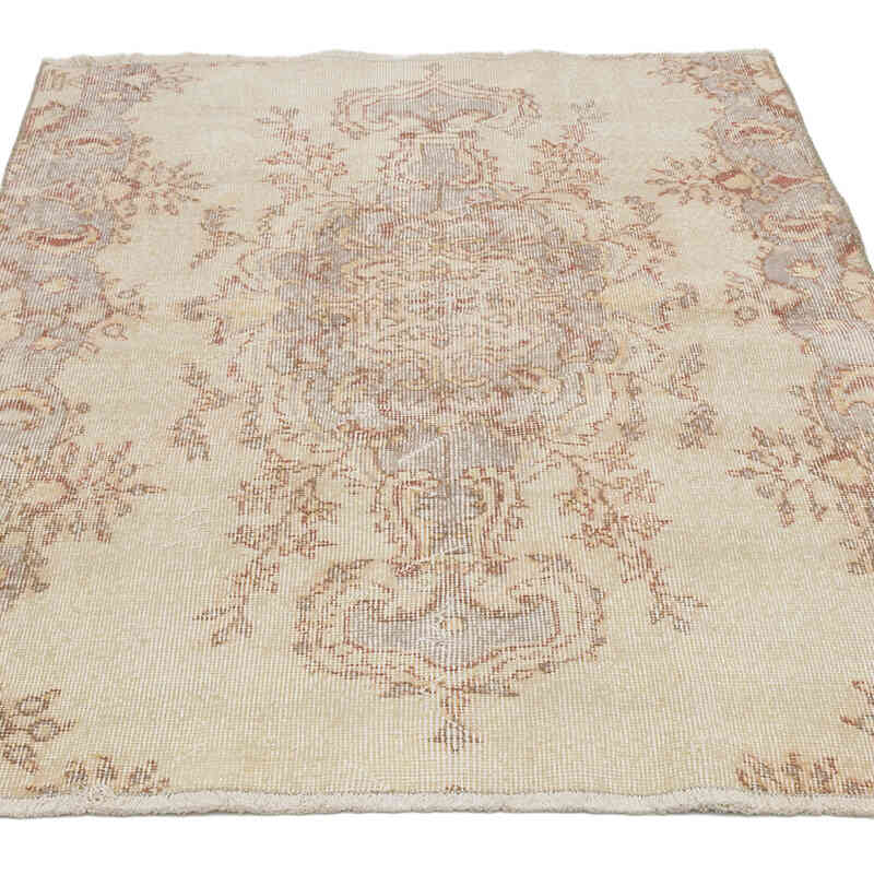Vintage Turkish Hand-Knotted Rug - 3' 5" x 4' 9" (41" x 57") - K0075574