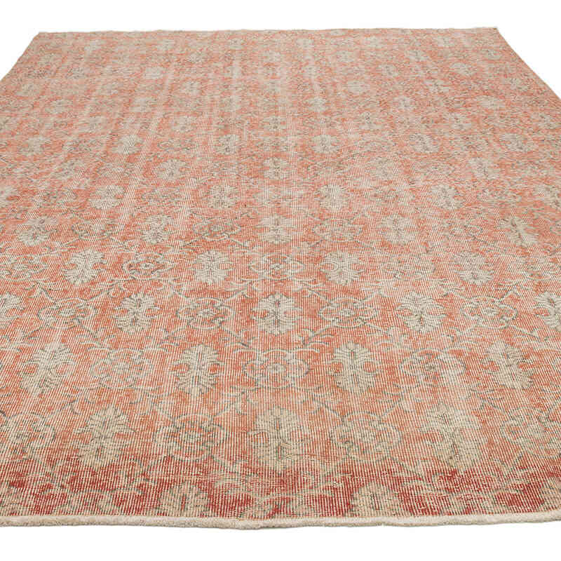 Vintage Turkish Hand-Knotted Rug - 6' 11" x 9' 10" (83" x 118") - K0075576
