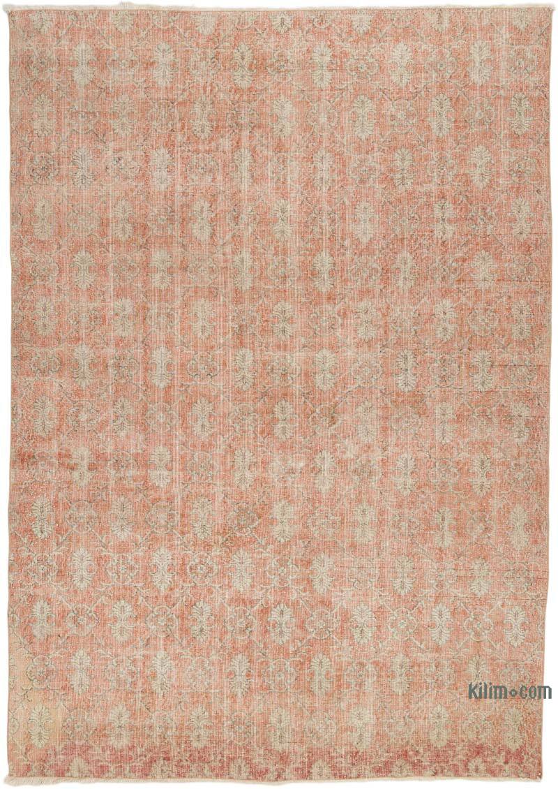Vintage Turkish Hand-Knotted Rug - 6' 11" x 9' 10" (83" x 118") - K0075576