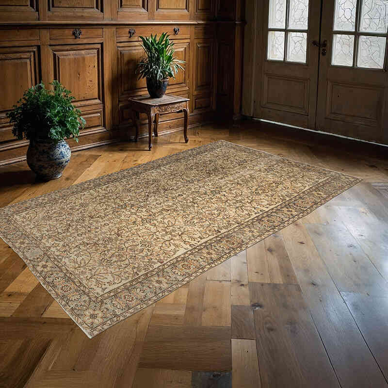 El Dokuma Vintage Hali - 158 cm x 265 cm - K0075580
