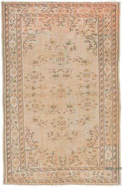 Alfombra Vintage Turca Anudada a Mano - 167 cm x 260 cm