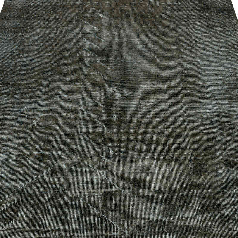 Over-dyed Vintage Hand-Knotted Turkish Rug - 3' 8" x 7'  (44" x 84") - K0075586