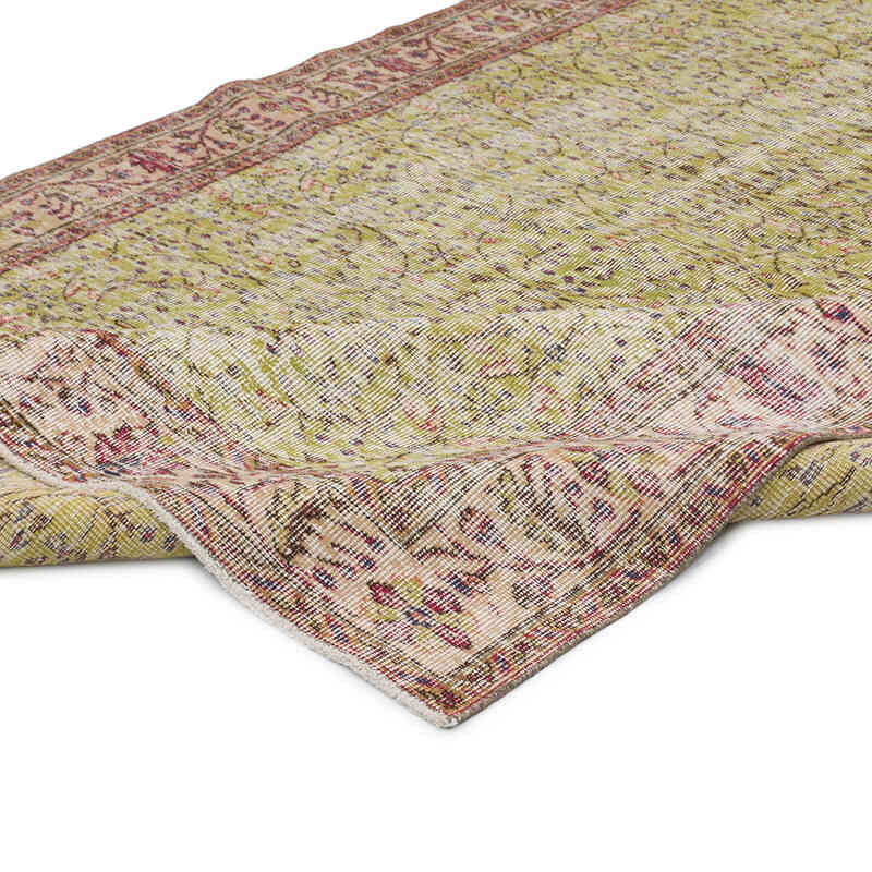 Vintage Turkish Hand-Knotted Rug - 5' 9" x 9'  (69" x 108") - K0075589