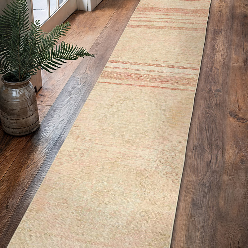 Alfombra Turca Vintage De Pasillo - 70 cm x 381 cm - K0075595