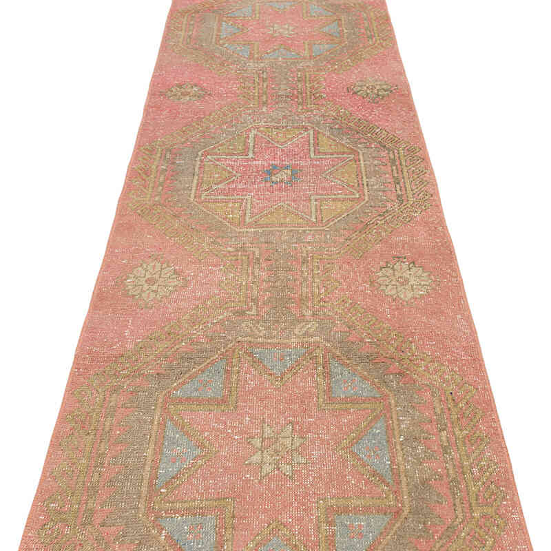 Alfombra Turca Vintage De Pasillo - 80 cm x 390 cm - K0075597