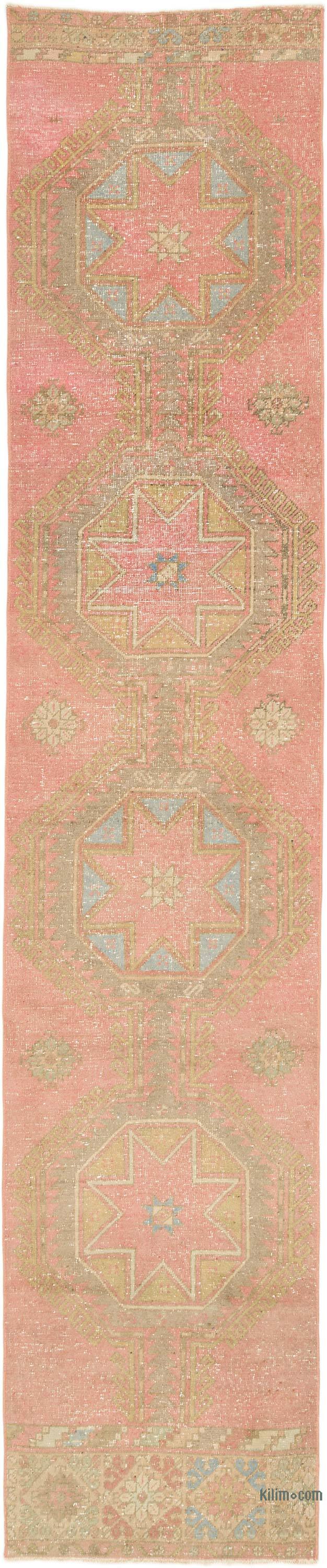 Alfombra Turca Vintage De Pasillo - 80 cm x 390 cm - K0075597