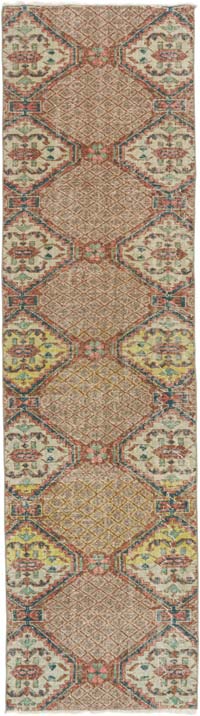 Vintage Anadolu Yolluk - 73 cm x 273 cm