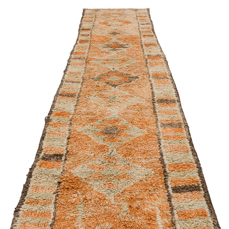 Alfombra Vintage de pasillo - 87 cm x 381 cm - K0075611