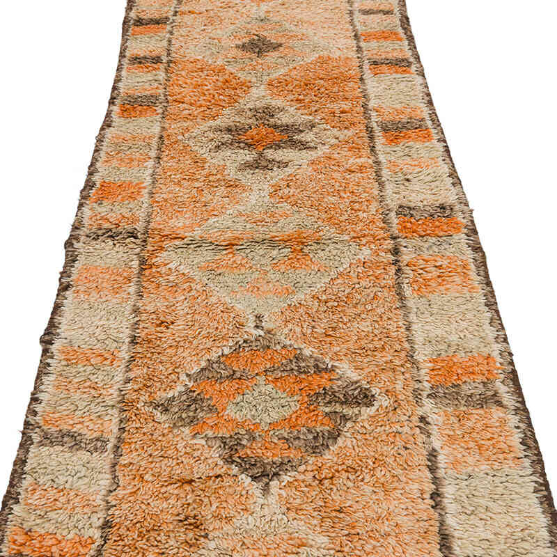 Alfombra Vintage de pasillo - 87 cm x 381 cm - K0075611