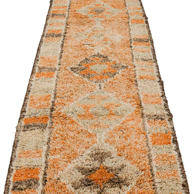 Alfombra Vintage de pasillo - 87 cm x 381 cm - K0075611