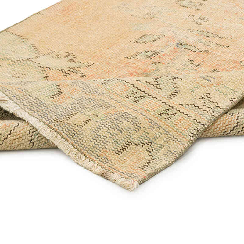 Vintage Turkish Hand-Knotted Runner - 3'  x 9' 7" (36" x 115") - K0075615