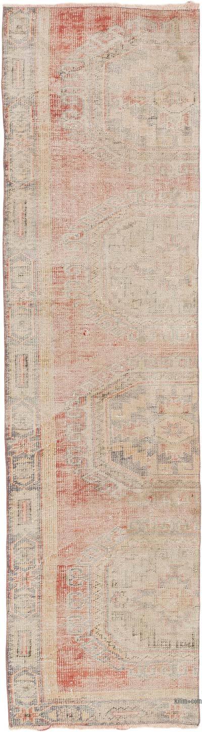 Alfombra Turca Vintage De Pasillo - 77 cm x 281 cm