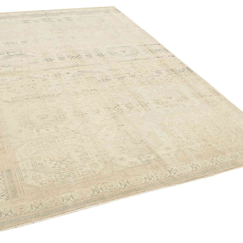 Vintage Turkish Hand-Knotted Rug - 6' 7" x 9' 9" (79" x 117") - K0075624