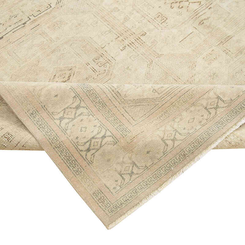 Vintage Turkish Hand-Knotted Rug - 6' 7" x 9' 9" (79" x 117") - K0075624