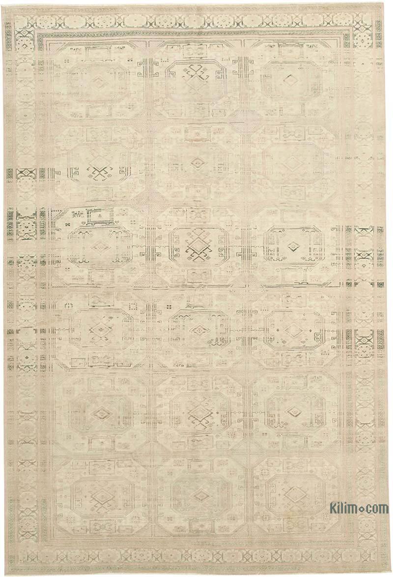 Vintage Turkish Hand-Knotted Rug - 6' 7" x 9' 9" (79" x 117") - K0075624