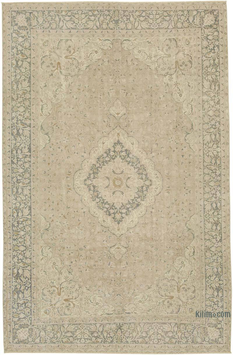 El Dokuma Vintage Halı - 200 cm x 307 cm - K0075625