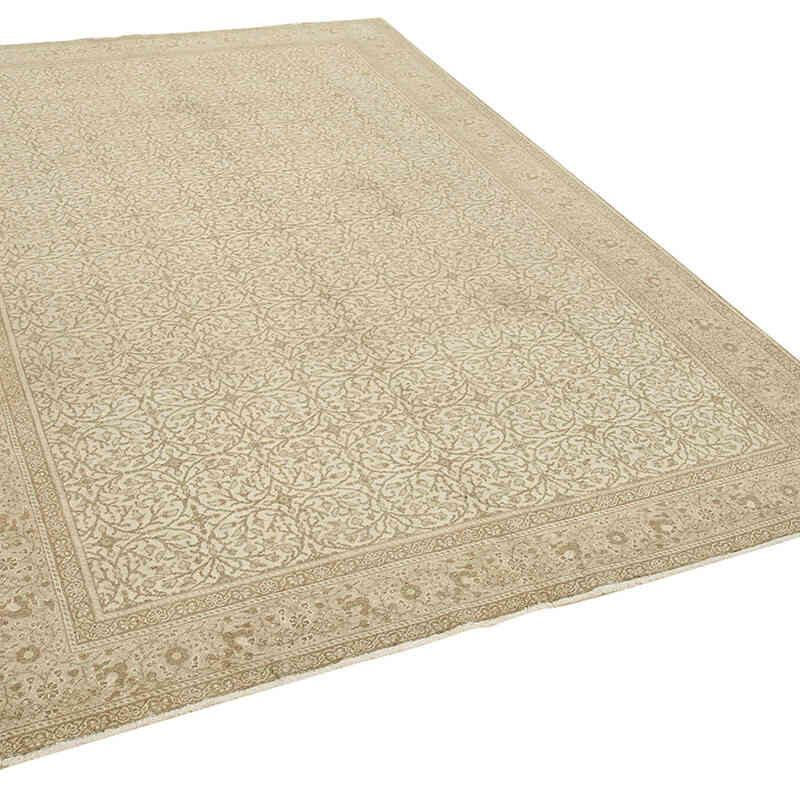 Vintage Turkish Hand-Knotted Rug - 6' 4" x 9' 4" (76" x 112") - K0075626
