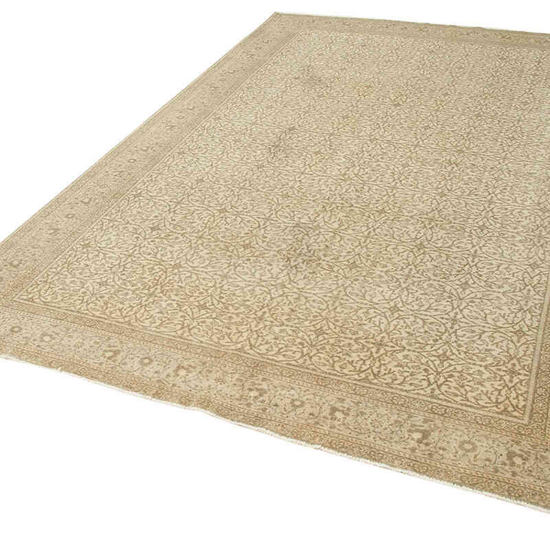 Vintage Turkish Hand-Knotted Rug - 6' 4" x 9' 4" (76" x 112") - K0075626