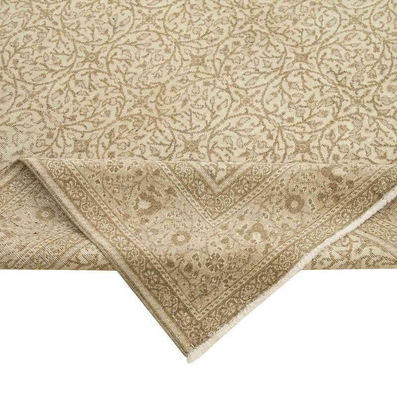 Vintage Turkish Hand-Knotted Rug - 6' 4" x 9' 4" (76" x 112") - K0075626