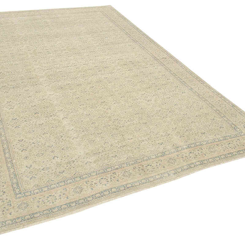 Alfombra Vintage Turca Anudada a Mano - 194 cm x 292 cm - K0075627