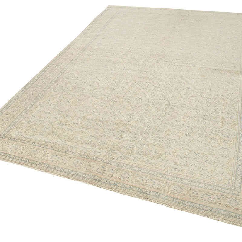 Alfombra Vintage Turca Anudada a Mano - 194 cm x 292 cm - K0075627