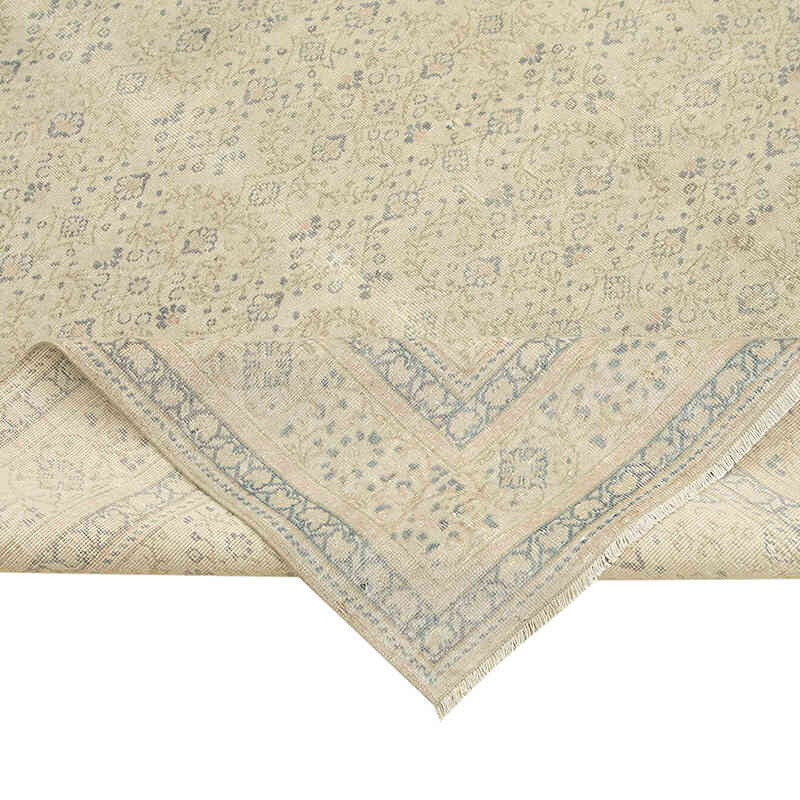 Alfombra Vintage Turca Anudada a Mano - 194 cm x 292 cm - K0075627