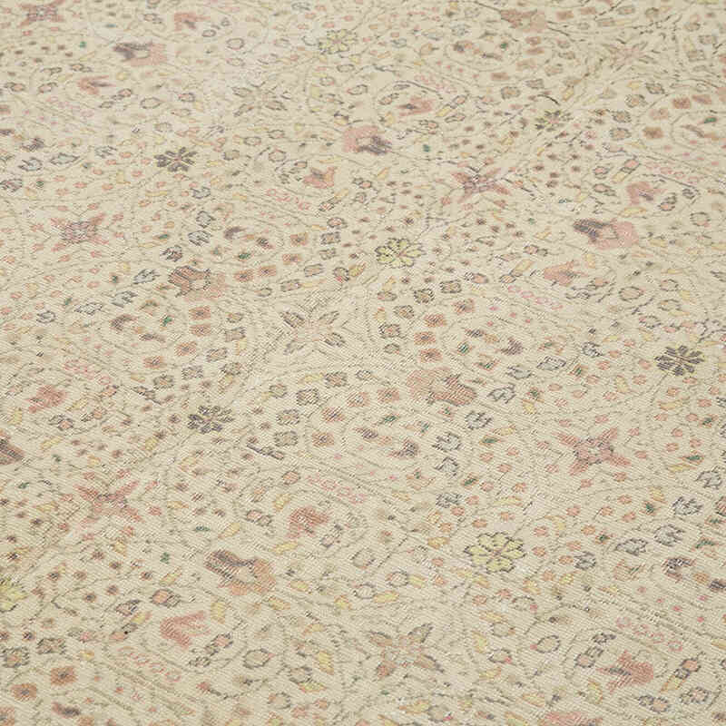 Vintage Turkish Hand-Knotted Rug - 6' 7" x 9' 7" (79" x 115") - K0075631