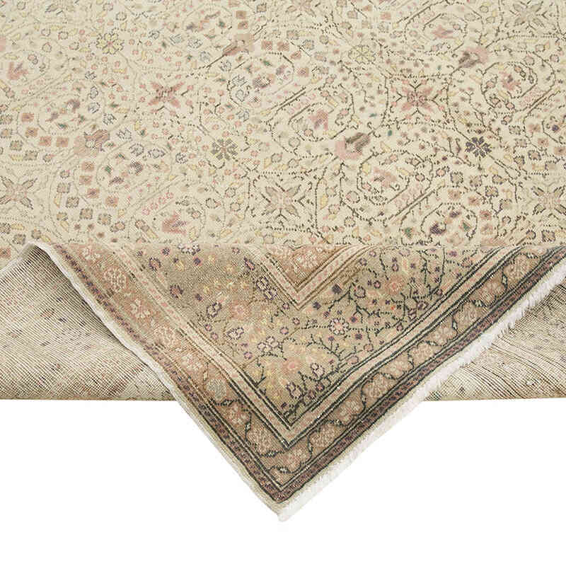 Vintage Turkish Hand-Knotted Rug - 6' 7" x 9' 7" (79" x 115") - K0075631