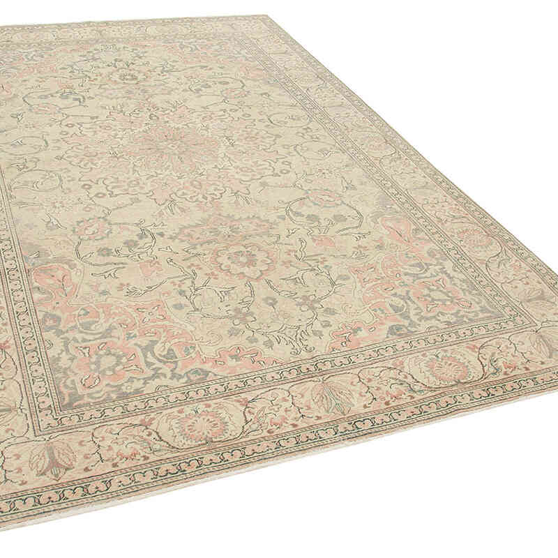El Dokuma Vintage Halı - 193 cm x 290 cm - K0075632