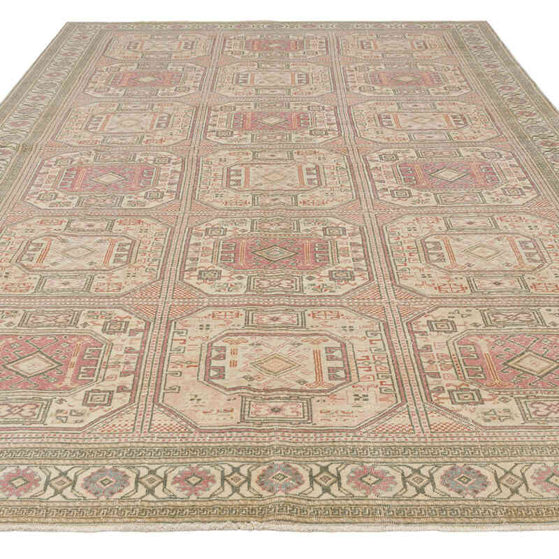 Vintage Turkish Hand-Knotted Rug - 6' 6" x 9' 11" (78" x 119") - K0075633