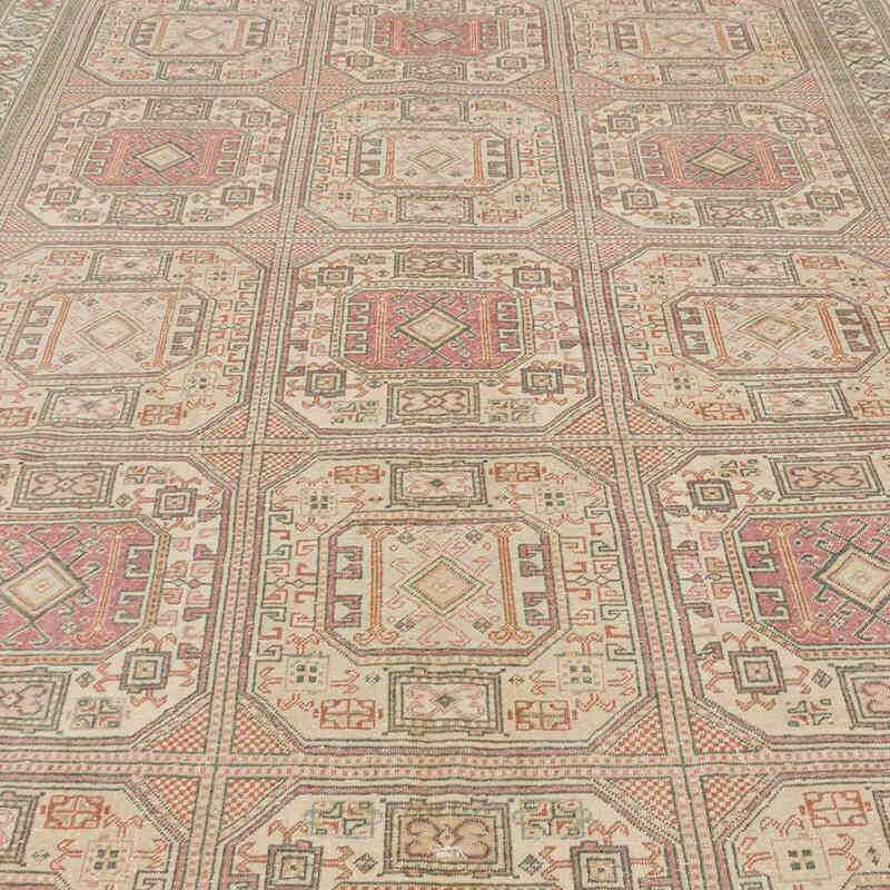 Vintage Turkish Hand-Knotted Rug - 6' 6" x 9' 11" (78" x 119") - K0075633