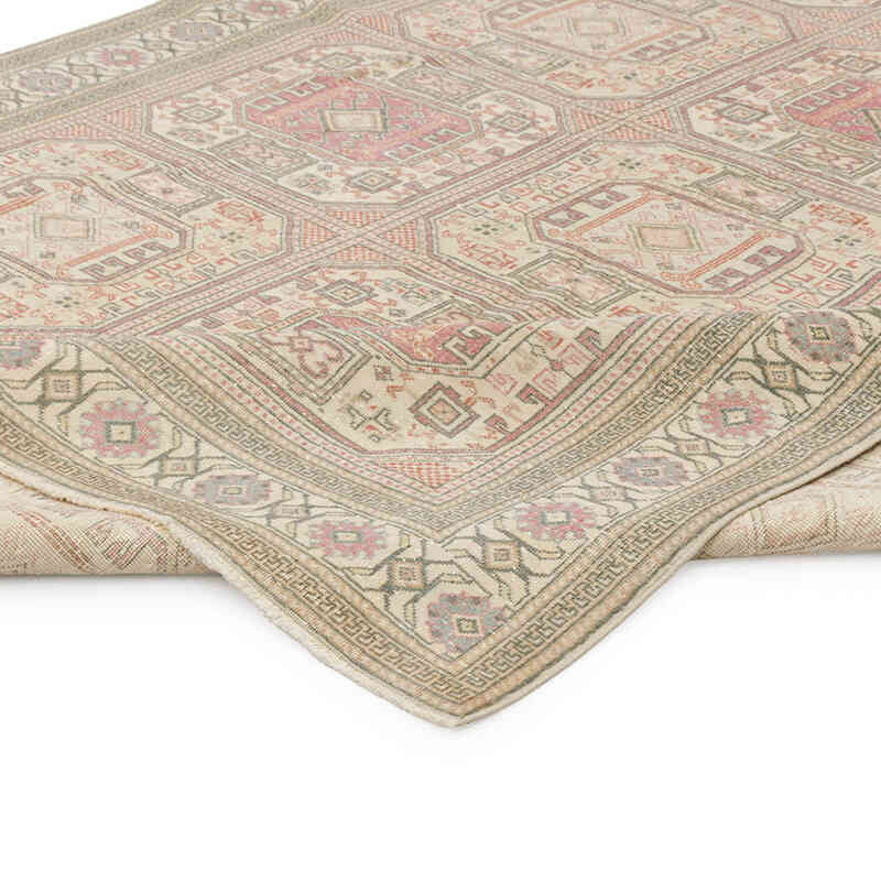 Vintage Turkish Hand-Knotted Rug - 6' 6" x 9' 11" (78" x 119") - K0075633