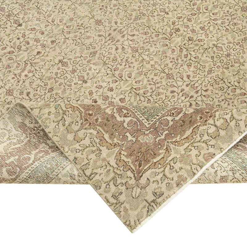 Vintage Turkish Hand-Knotted Rug - 6' 4" x 9' 7" (76" x 115") - K0075635