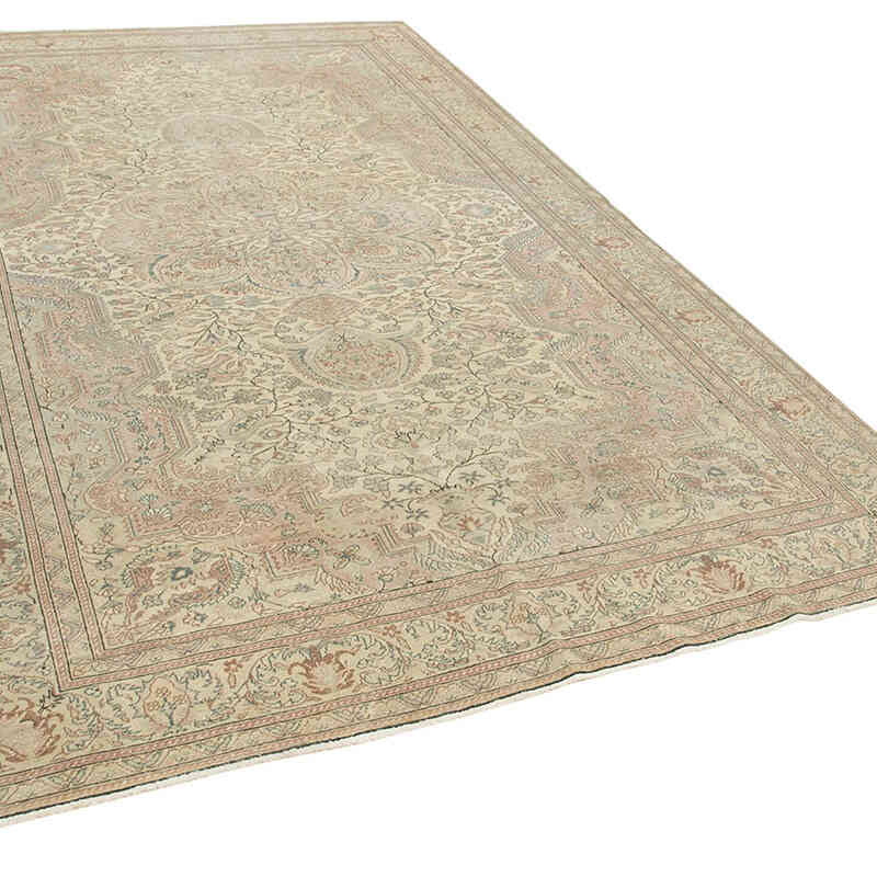 Vintage Turkish Hand-Knotted Rug - 6' 5" x 10' 2" (77" x 122") - K0075638