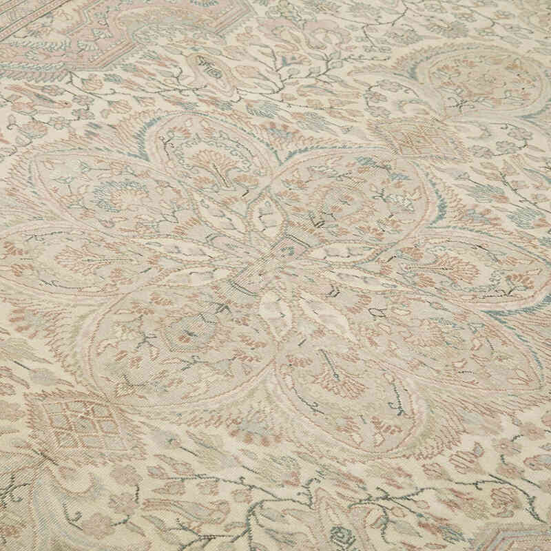 Vintage Turkish Hand-Knotted Rug - 6' 5" x 10' 2" (77" x 122") - K0075638
