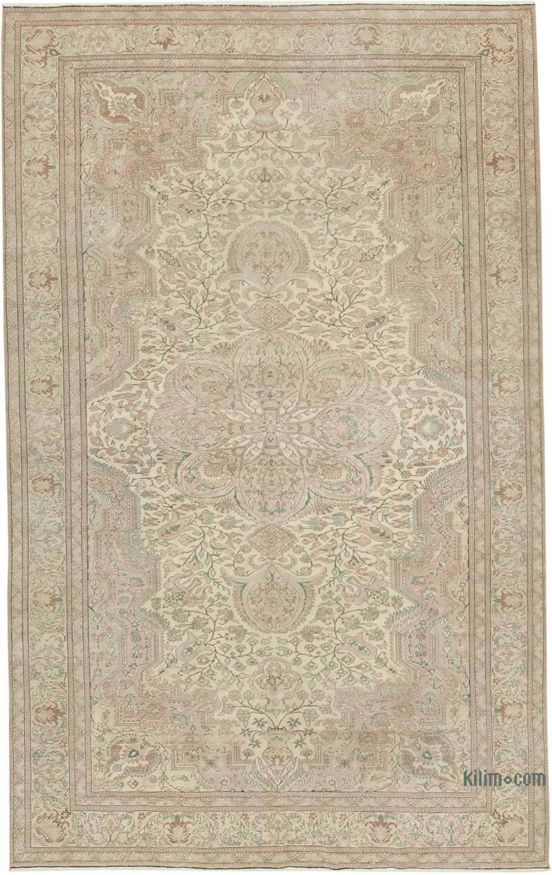 Vintage Turkish Hand-Knotted Rug - 6' 5" x 10' 2" (77" x 122") - K0075638