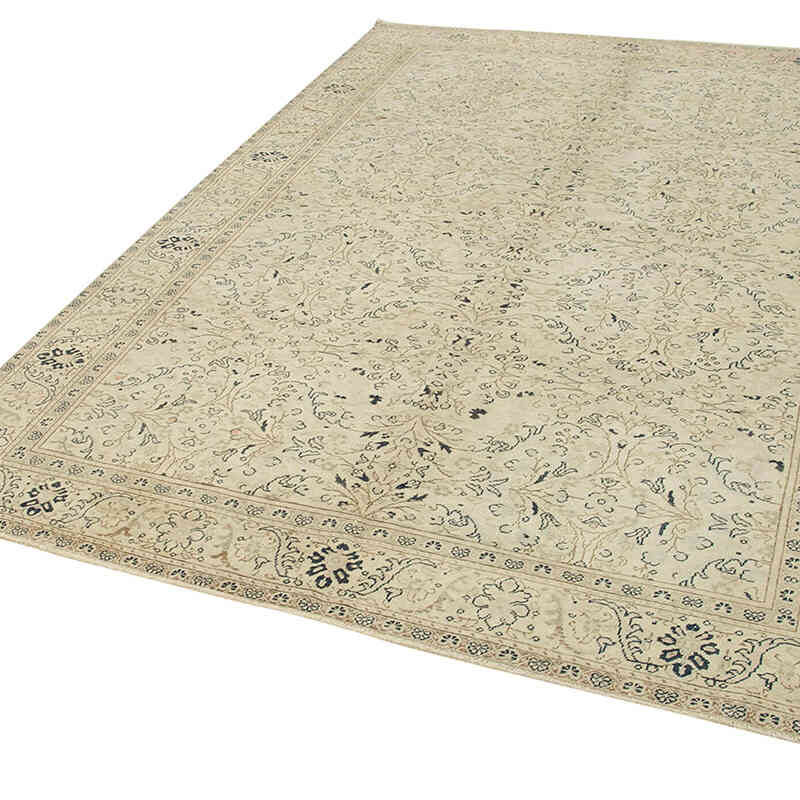 Vintage Turkish Hand-Knotted Rug - 6' 3" x 9' 3" (75" x 111") - K0075640