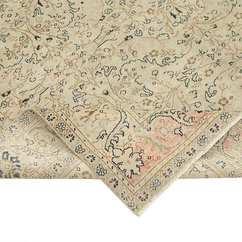 Vintage Turkish Hand-Knotted Rug - 6' 3" x 9' 3" (75" x 111") - K0075640