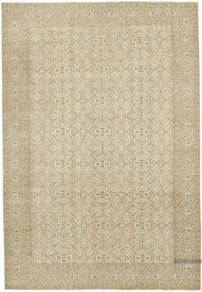 Alfombra Vintage Turca Anudada a Mano - 198 cm x 292 cm