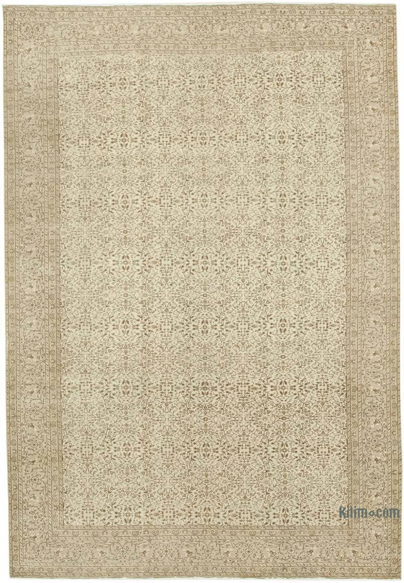 Vintage Turkish Hand-Knotted Rug - 6' 6" x 9' 7" (78" x 115") - K0075642