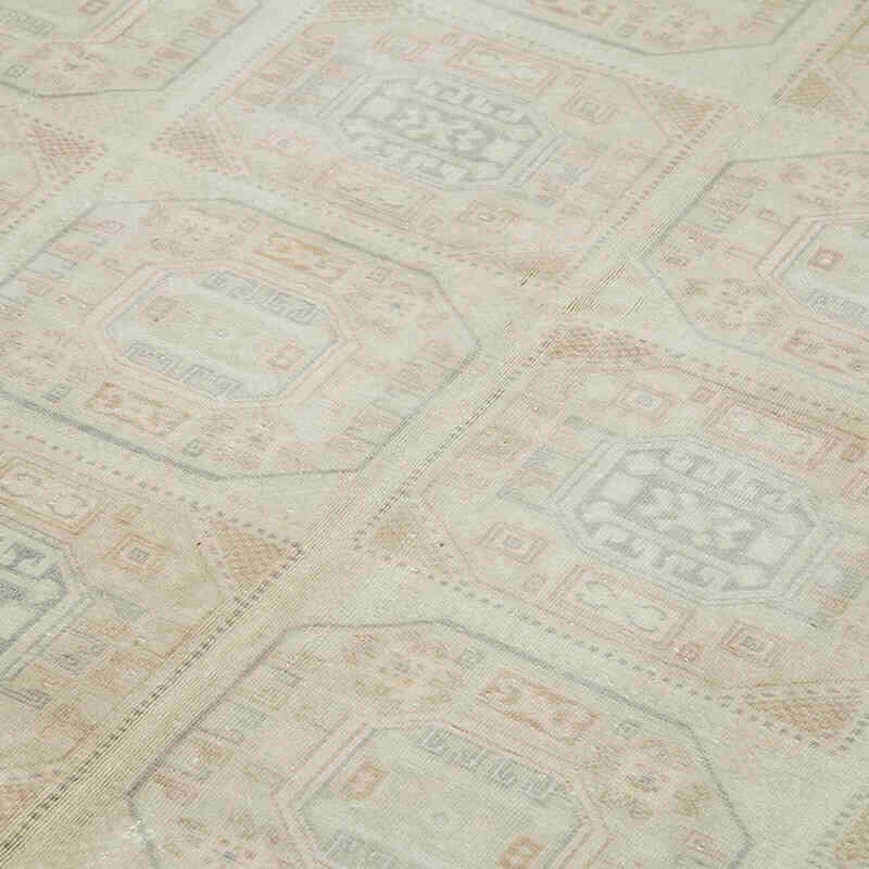 Alfombra Vintage Turca Anudada a Mano - 195 cm x 290 cm - K0075643