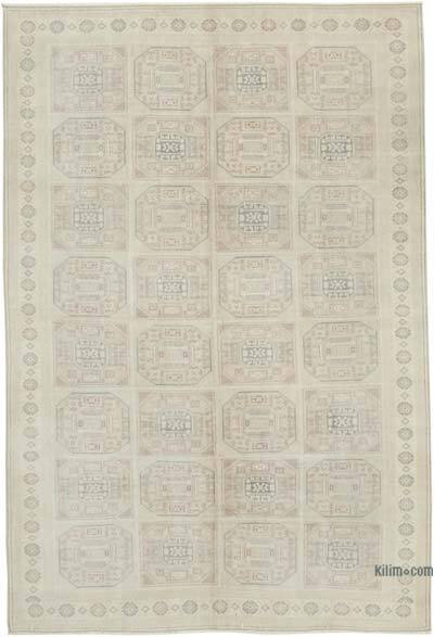 Alfombra Vintage Turca Anudada a Mano - 195 cm x 290 cm